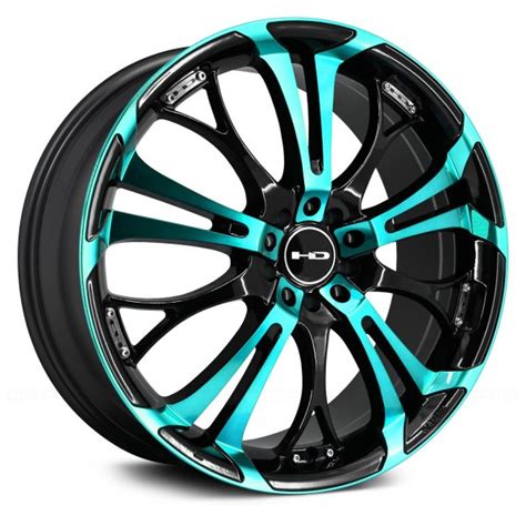 black and teal rims|materials to put hds wheels.